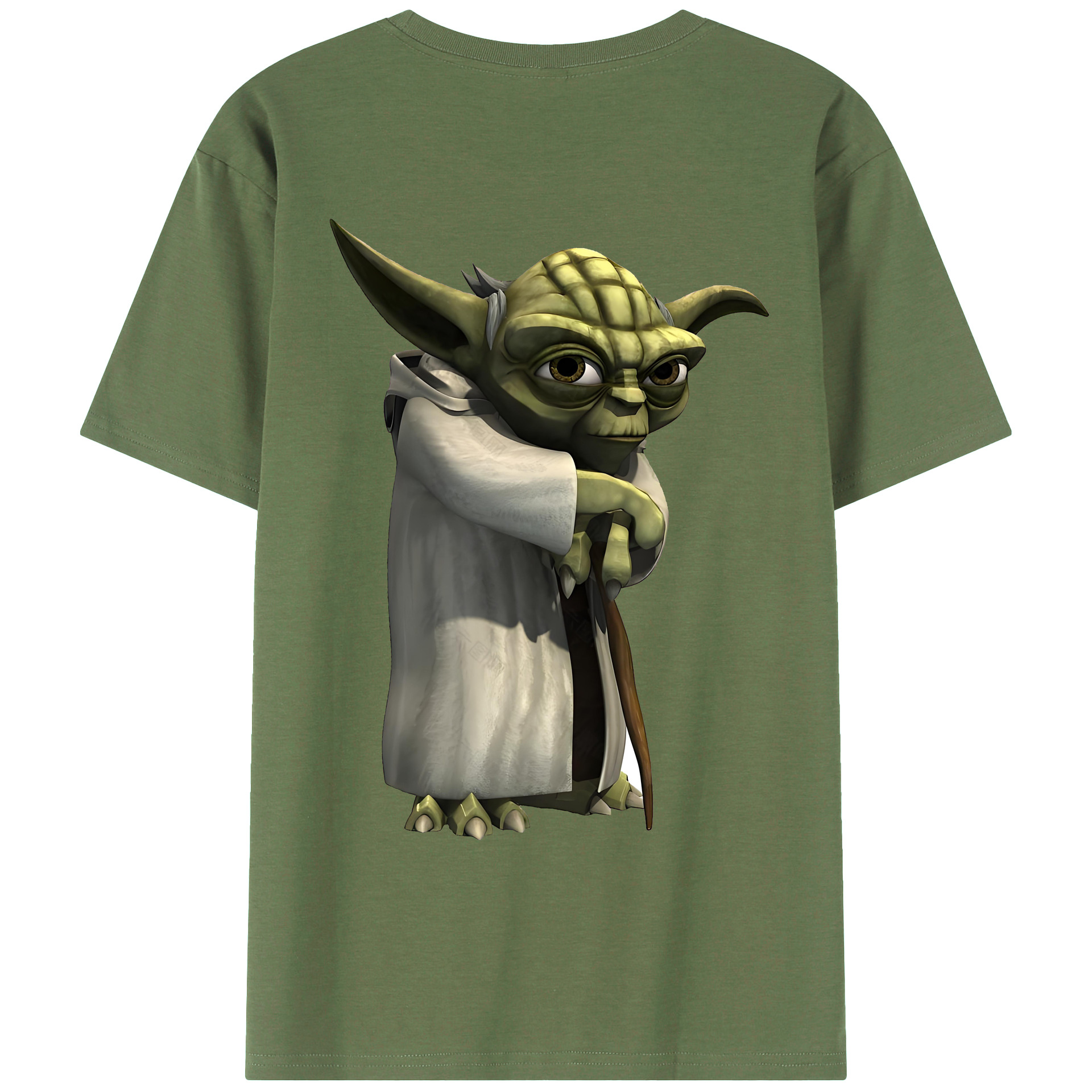 （画像用） スター・ウォーズ Star Wars 綿100％ メンズ半袖Tシャツ（バックプリント） 通気性